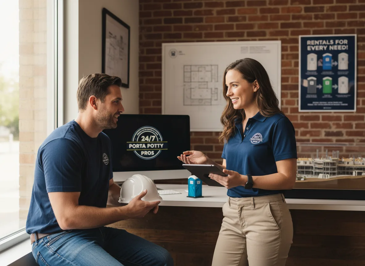 Flushing Toilet Rental Options in Kaw City, OK